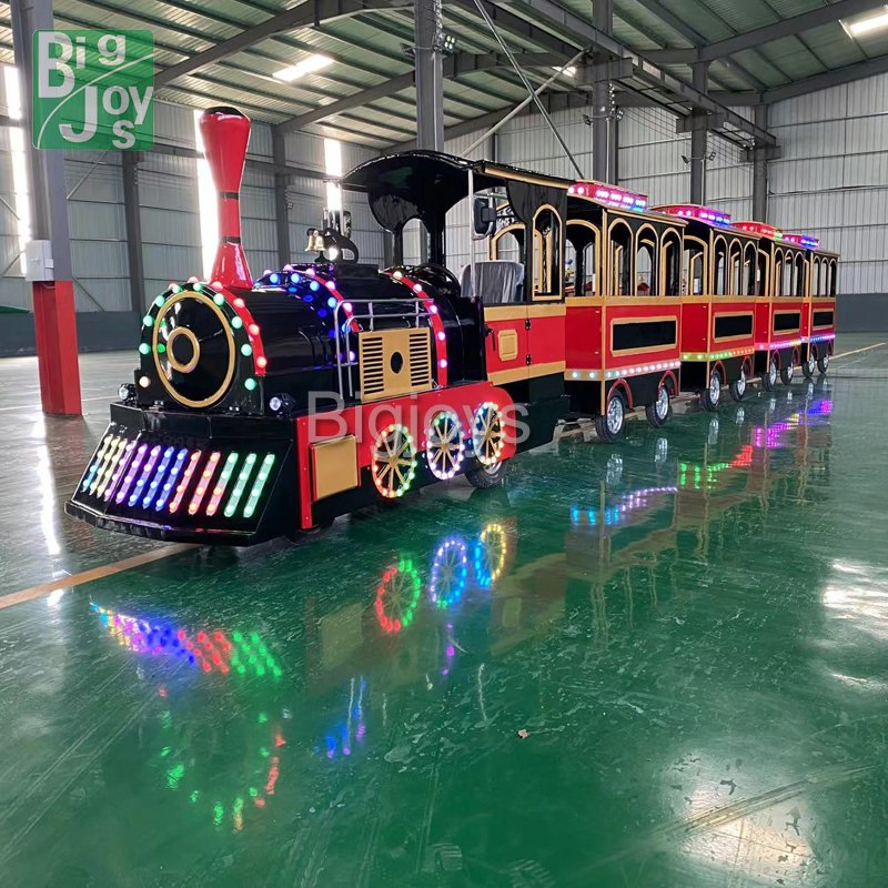 Outdoor Amusement Park Rides Classical Trackless Train for Kids on Sale