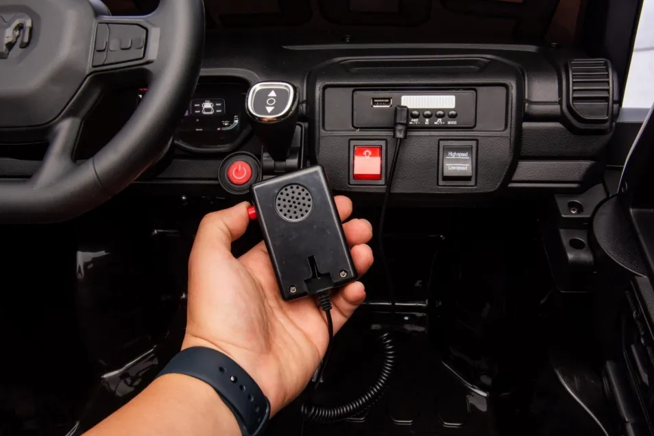 RAM 1500 Rho Police Truck Top View