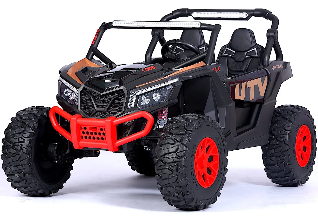 4X4 UTV Kids Electric Car Ride on Toy 24V Battery-Powered Side by Side with Wireless Parental Control