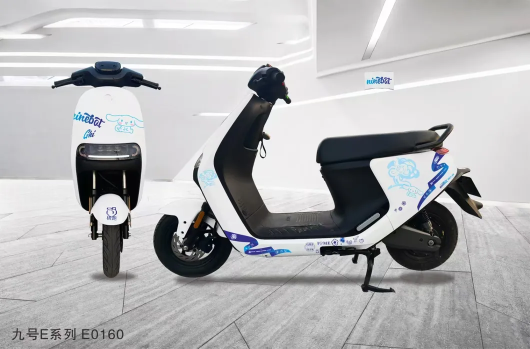 Electric Motorcycle Side View