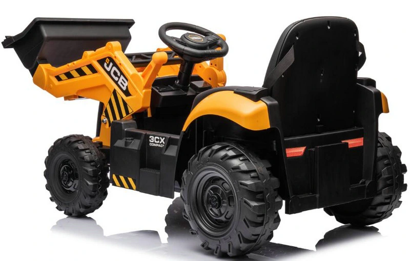 12V Jcb Electric Construction with Front End Loader Kids Ride on Tractor, Battery Powered Ride on Toy