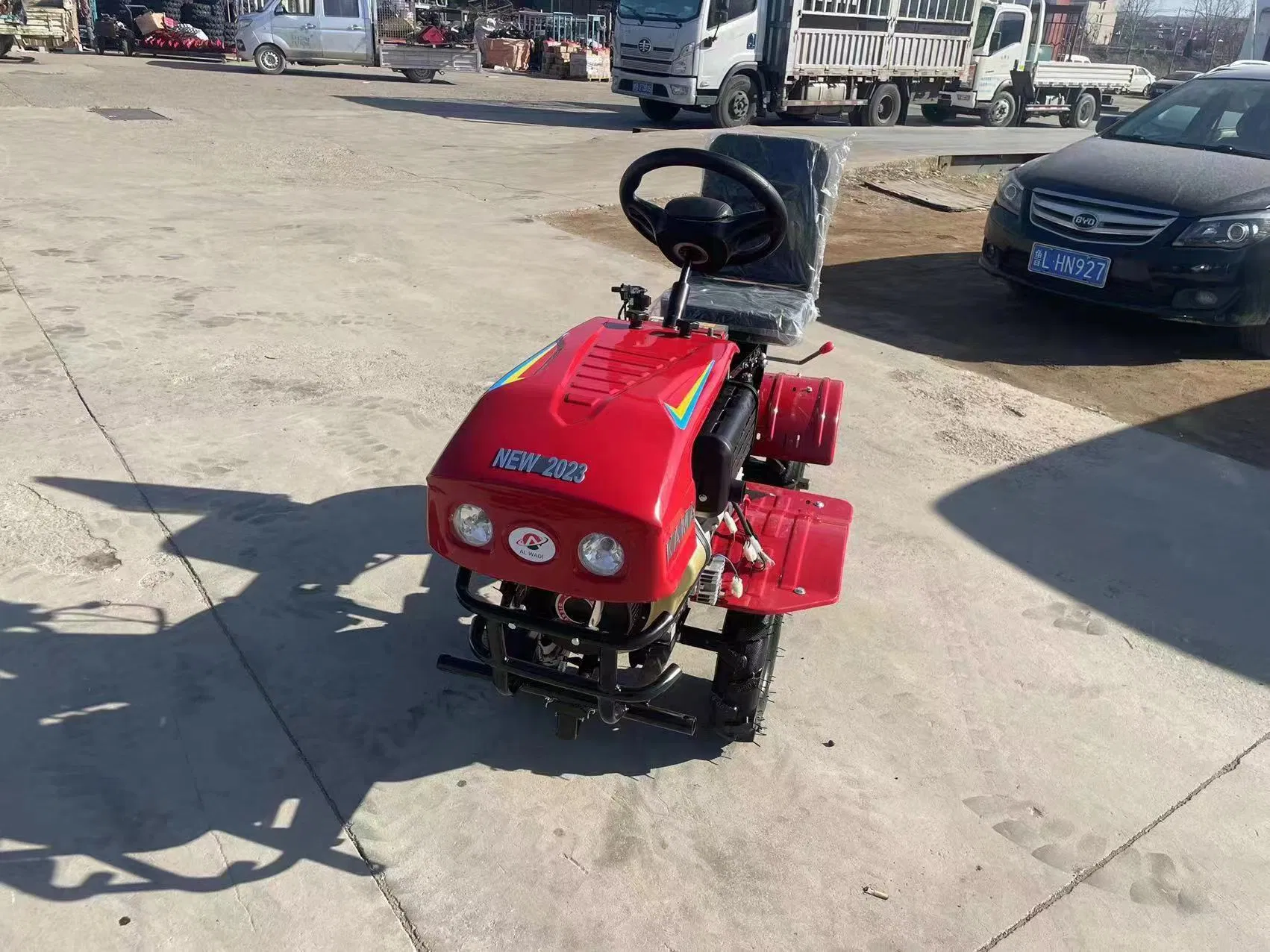 New Condition Ride-on Rotary Tiller for Garden Professionals