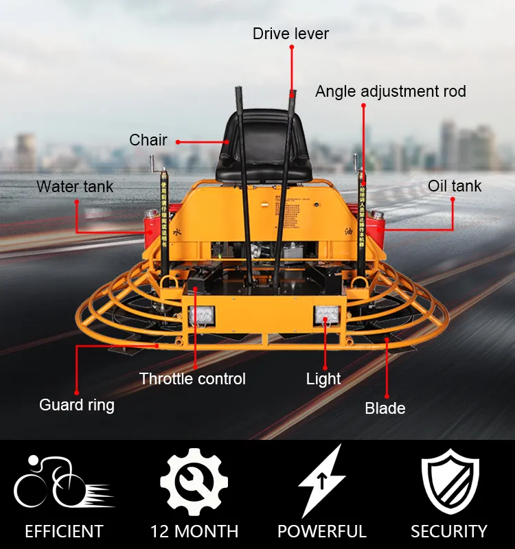 Ride-on Power Trowel