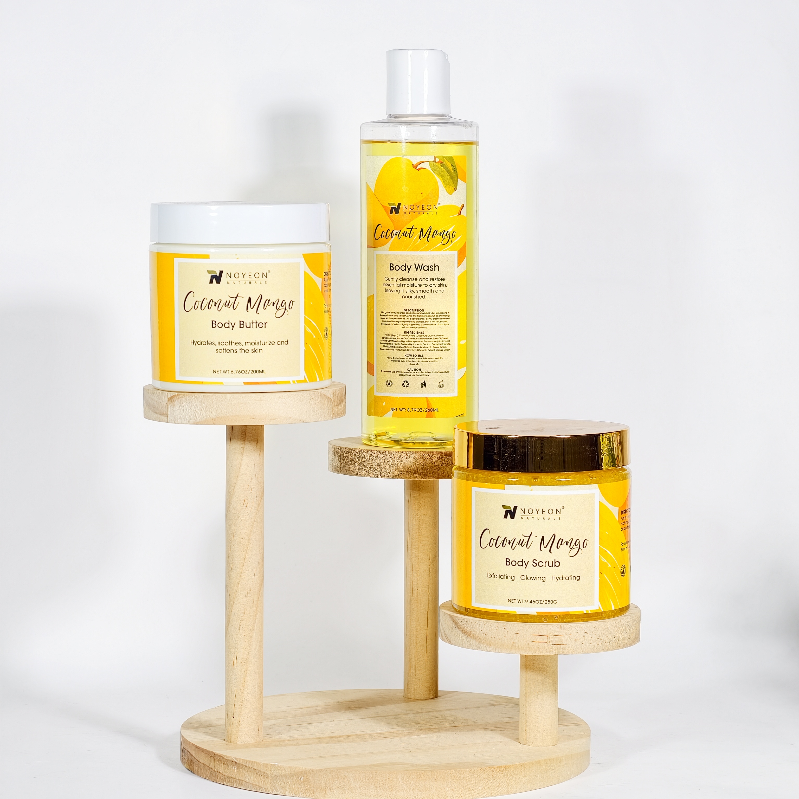 NYXX Coconut Mango Body Care Skincare Set
