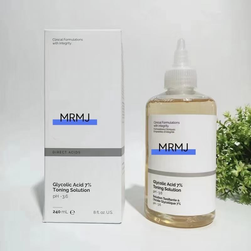 240ml Glycolic Acid 7% Exfoliant Toner Skin Revitalizer Oil Form