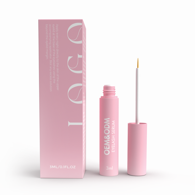 Korea Custom Nourish Keratin Brow Enhancer Organic Eye Lash Serum Conditioner Booster Vegan Eyelash Growth Serum For Extension