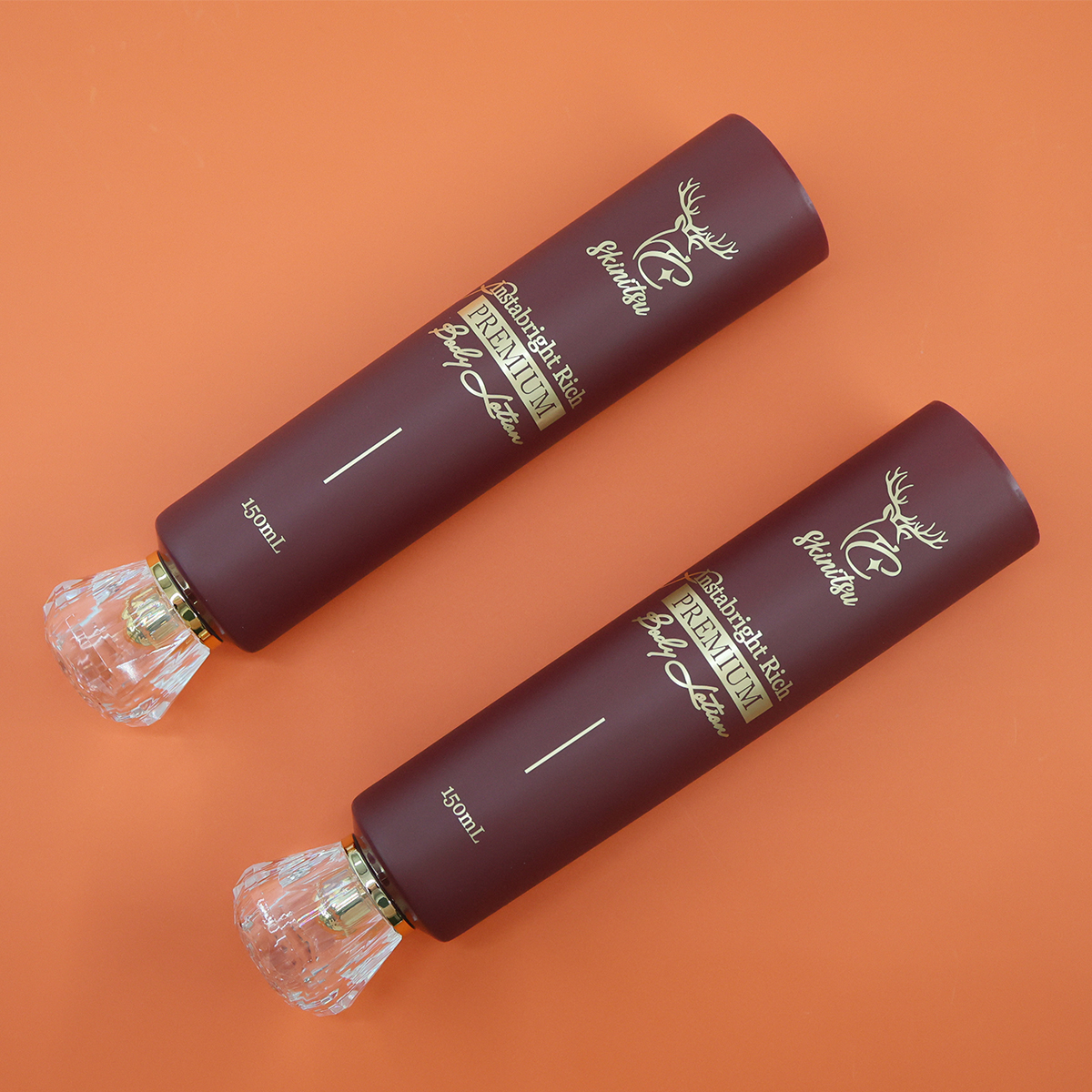 50ml Black Plastic Packaging Tube For Facial Cleanser Sunscreen Shampoo Soft Skin Care Cream Round Pattern Cosmetic With Cap