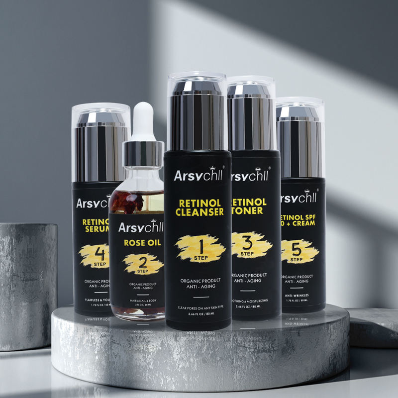 Men Skincare Moisturizing Anti Aging Organic Face Men's Skin Care Set Products