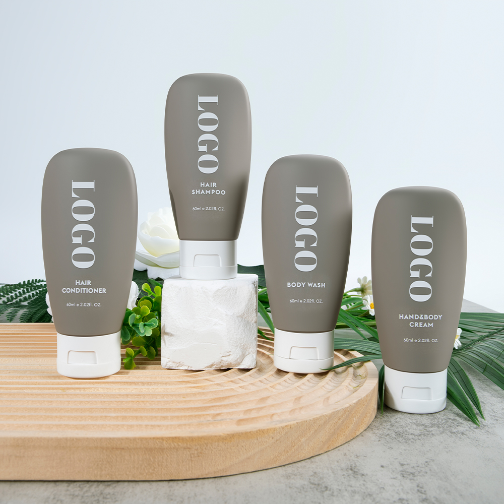 Custom Logo Sulfate-Free Hair &amp; Skin Care Set Vegan Argan Oil Shampoo Body Wash Bulk Wholesale Private Label Cosmetics Set