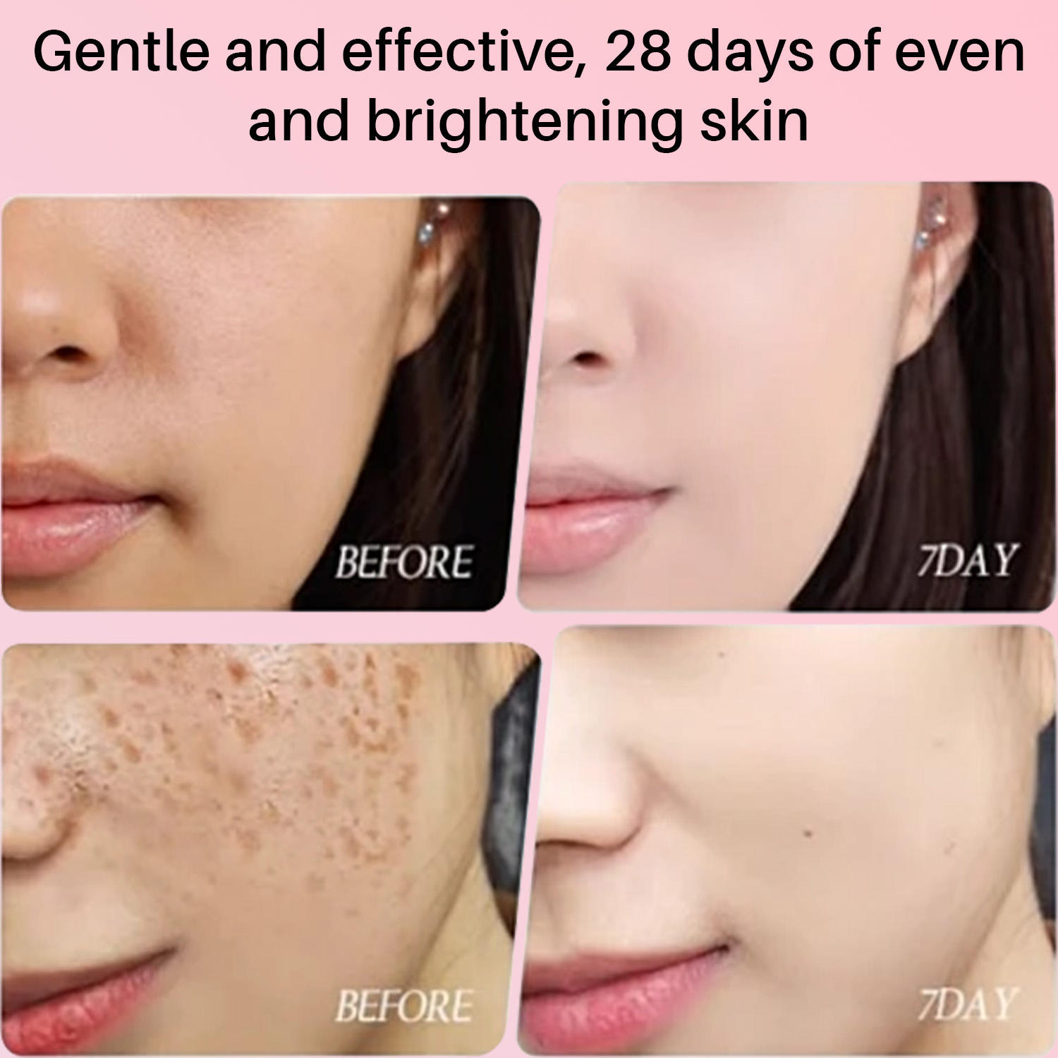 Deep Collagen Pink Peptides Serum Face Glow Korea Glass Skin Care Products Booster PDRN Salmon DNA Serum