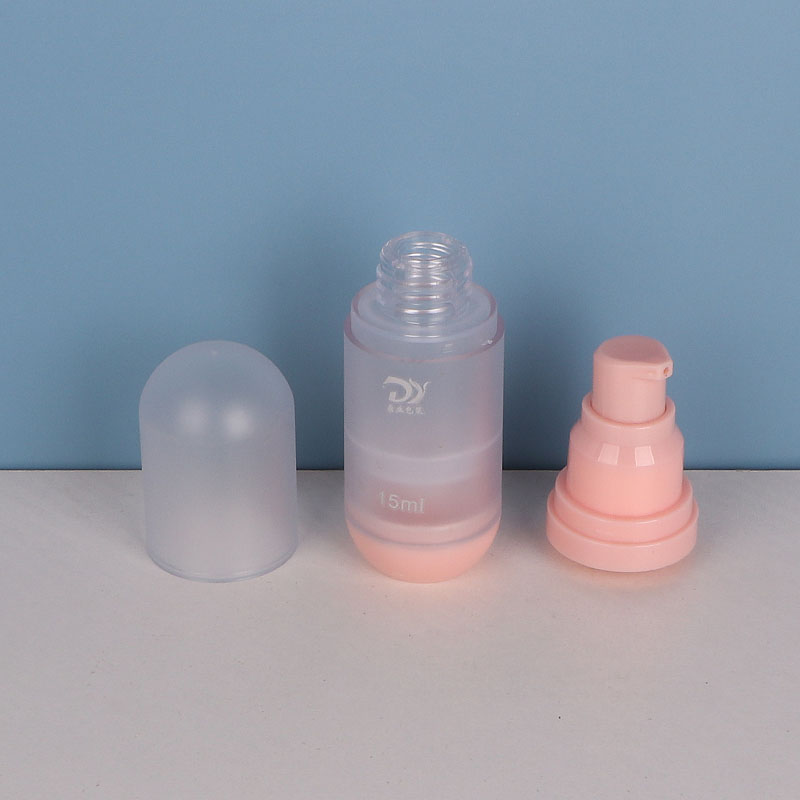 100ml Sustainable Cosmetic Packaging Airless Pump Bottle for Skin Care Serum Essential Oil Lotion with Screen Printing