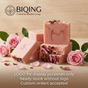 Custom Gift Natural Organic Handmade Skin Whitening Soap Dry Flower Rose Essential Oil Soap Essential Oil Soap Roses Flowers
