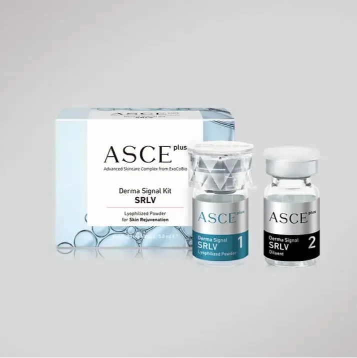Professional Asce Plus Dermasignal Kit Srlv Exosomes Skin Care Solution