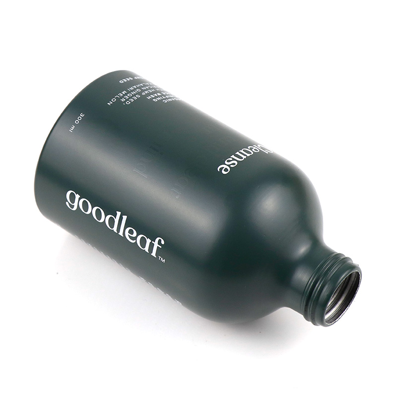 Luxury Matte Metal Cosmetic Shampoo Aluminum Pump Bottle 100ml 150ml 200ml 250ml 300ml 350ml 500ml