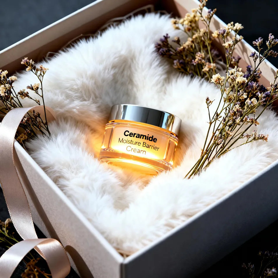 Effective Sensitive Face Cream with Dimethylmethoxybenzodihydropyranol for Night Care