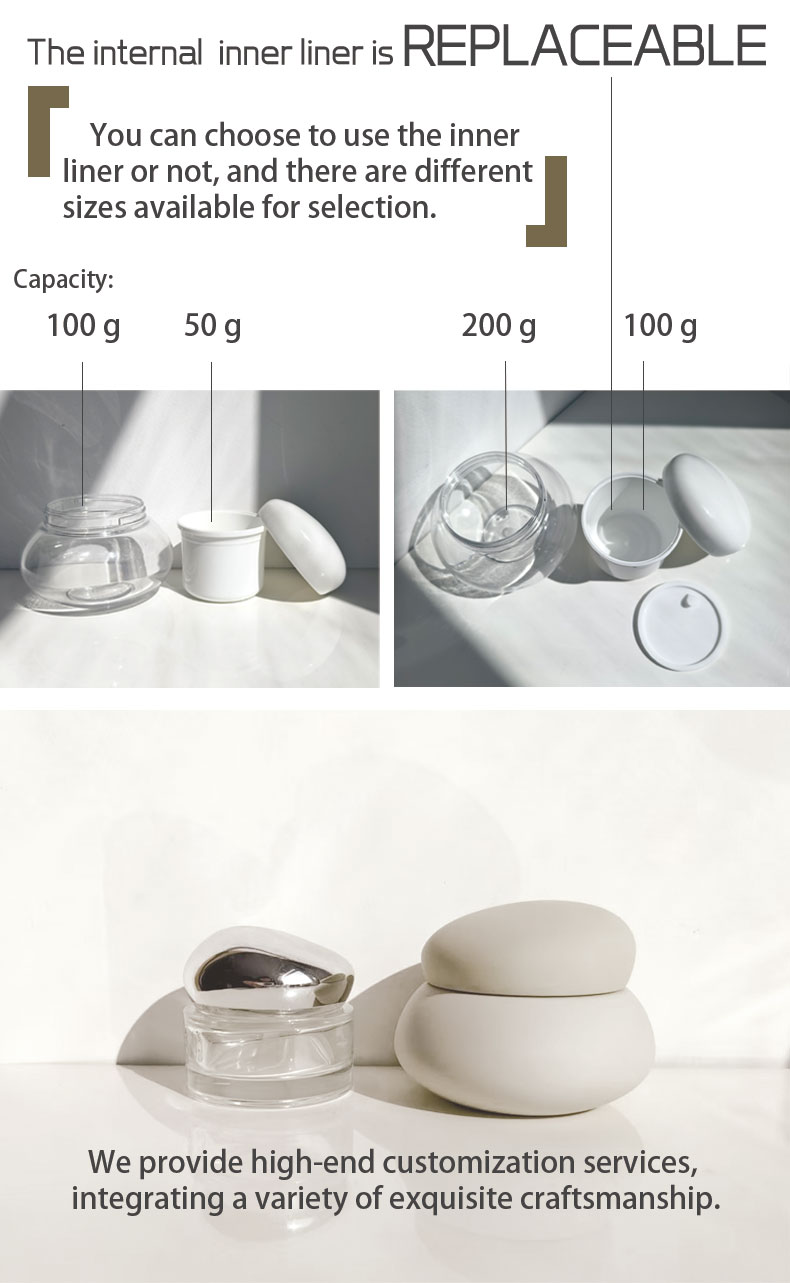 Customized Color Logo Matte Empty Plastic Skincare Container Cosmetic Cream Packaging Unique Sugar Scrub Body Butter Jars