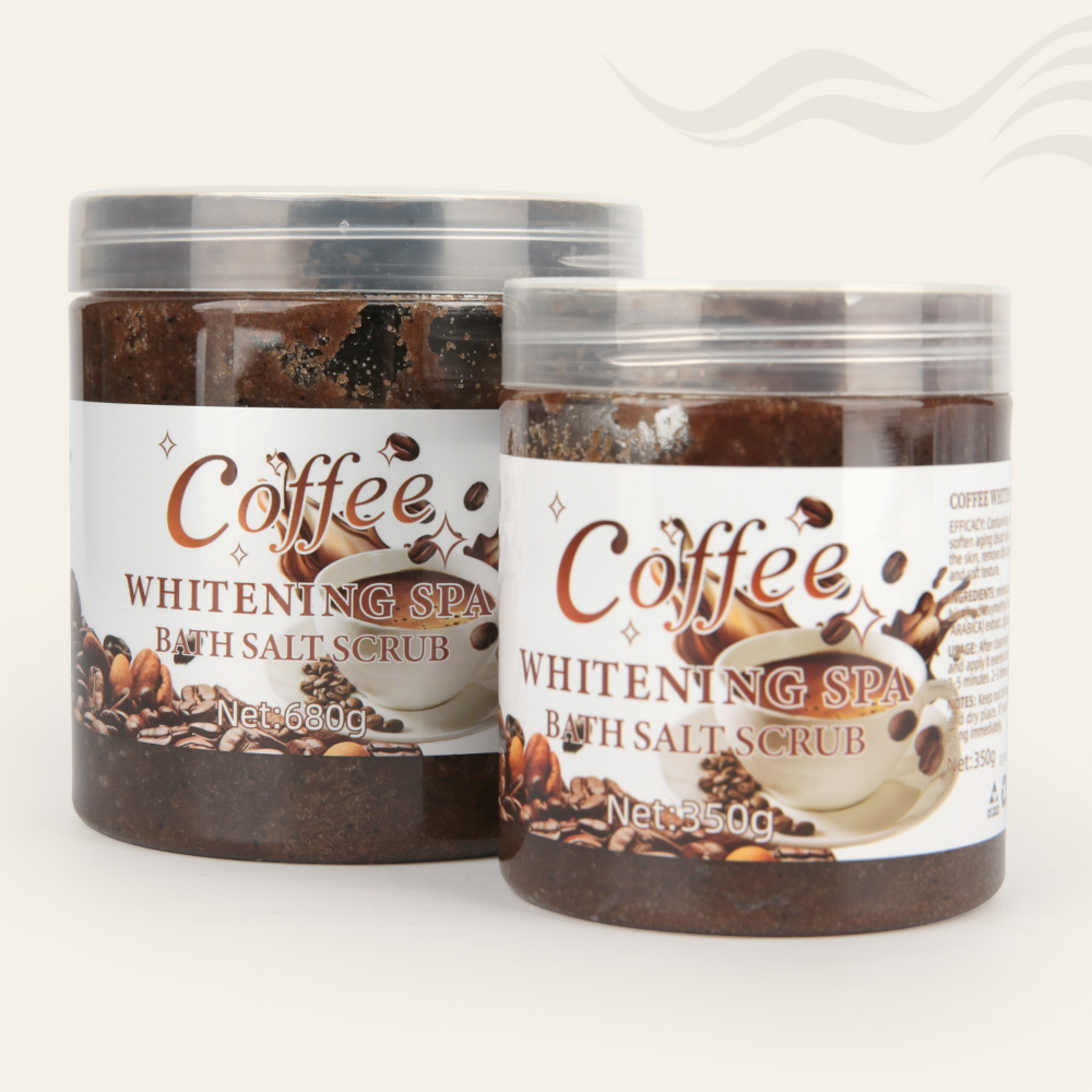 Moisturizing SPA Coffee Salt Whitening Body Scrub