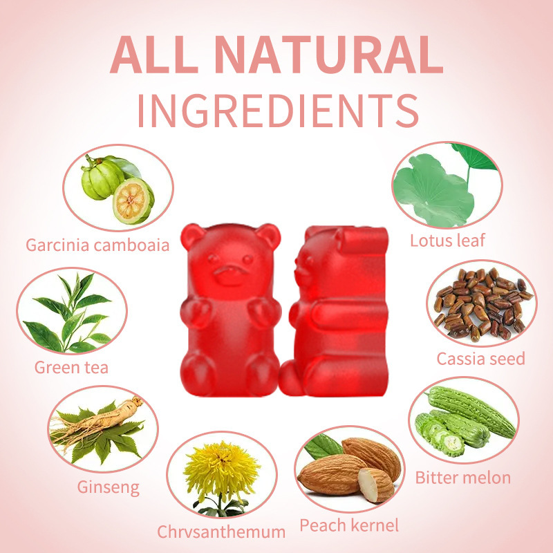 Factory Wholesale OEM Vitamin Gummy Slimming Gummy Collagen Private Label Gummy for Healtchare Supplement