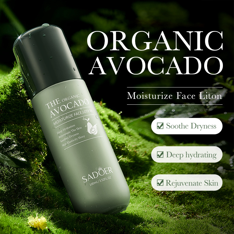 Factory Price Avocado Skin Care Series Facial Serum Toner Face Cream Lotion Body Scrub Brightens Whitening Skin Care Set Beauty