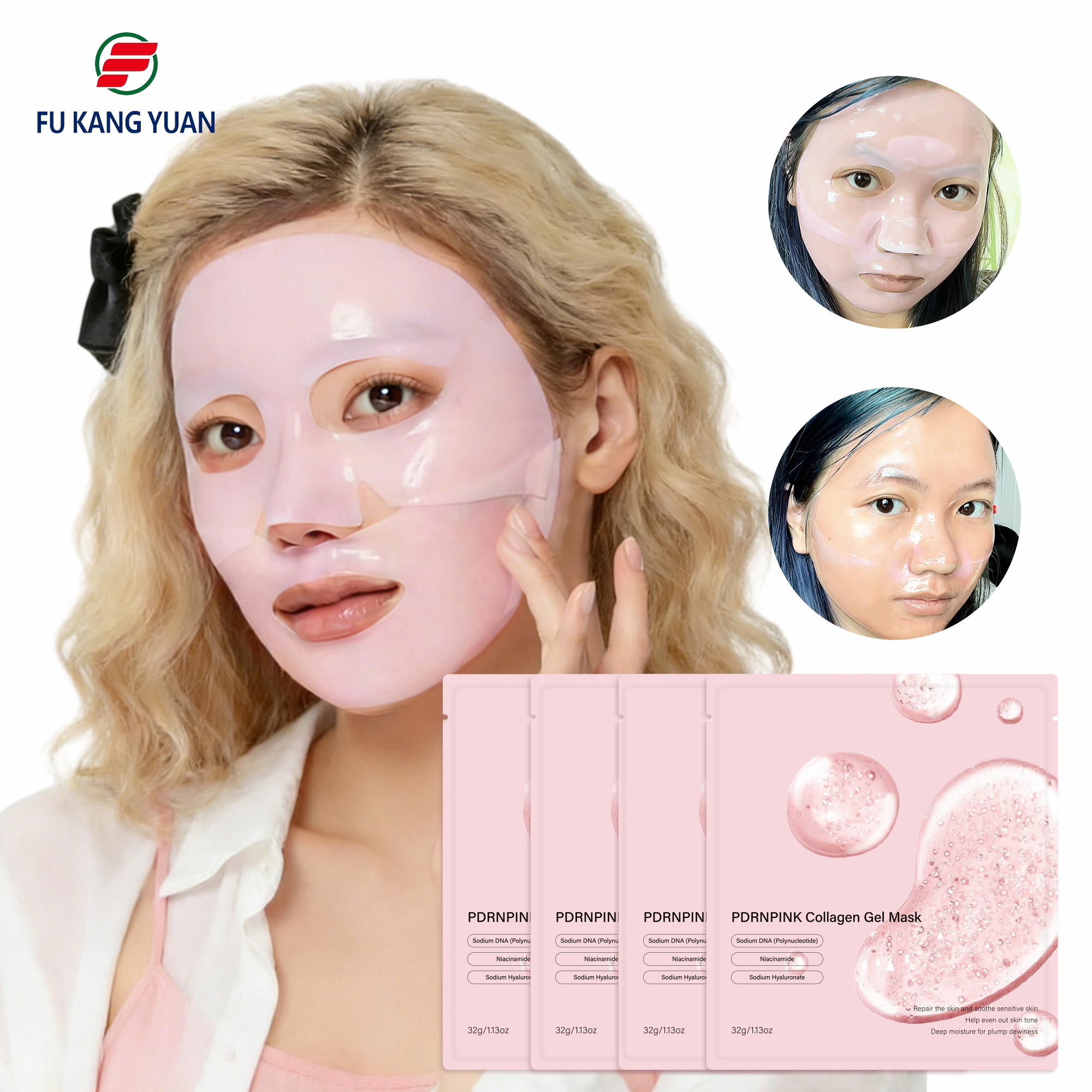 Private Label Skincare Wholesale Salmon DNA PDRN Set OEM ODM Korean Beauty Products Facial Treatment Routine Kit