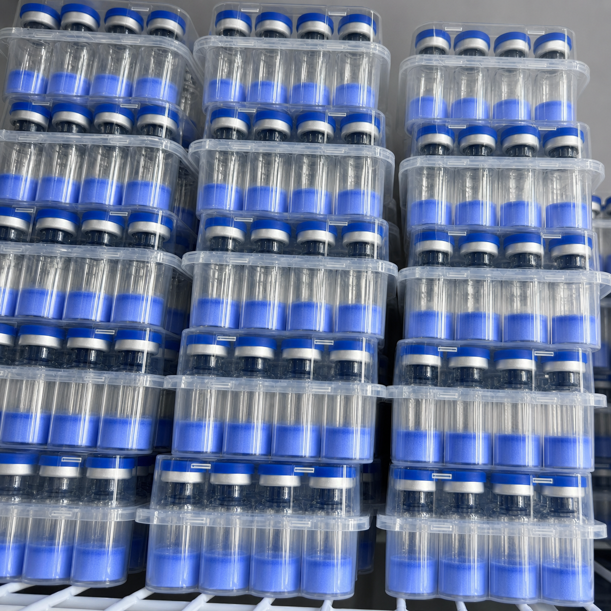99%+ GHK-Cu Peptide 50mg/100mg AHKCU GHKCU Skin Repair Lyophilized Powder CAS 89030-95-5 Retail GHK-Cu Copper Peptide
