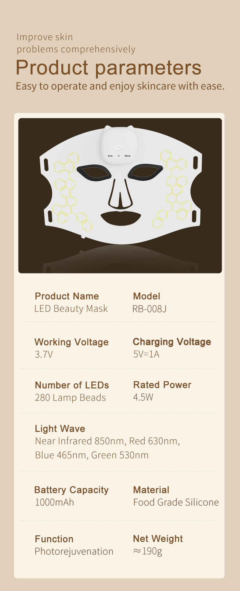 LED Mask View 10