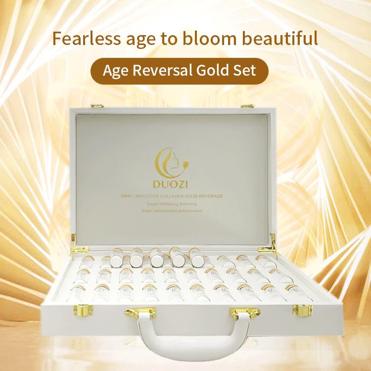 OEM Collagen Peptide Powder Duozi 100% Natural Marine Collagen Manufacturer Pure Collagen Powder Skin Brightening Gluta Powder