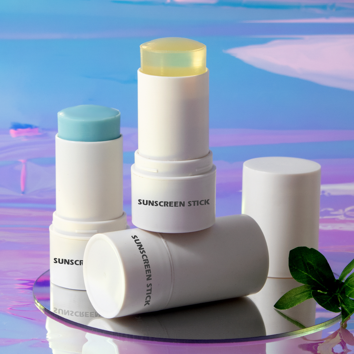 Private Label Oem Organic Matte Korean Sunscreen Mineral Stick Spf 50 Face And Body Easy Application Portable Design Sunscreen