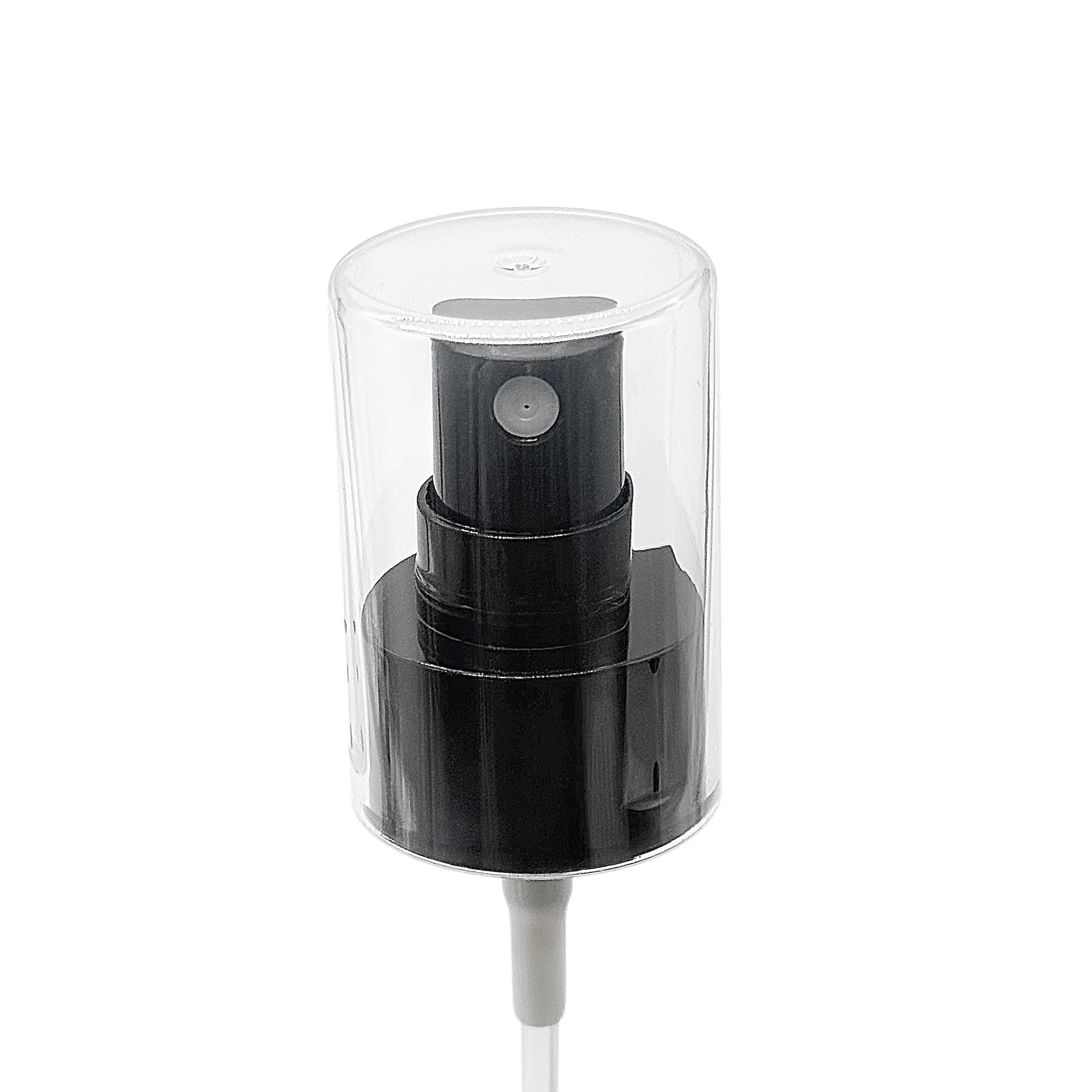 Manufacturer 18/410 20/410 24/410 28/410 Plastic Press Skincare Facial Mist Sprayer Head with Cap for Cosmetic Packaging