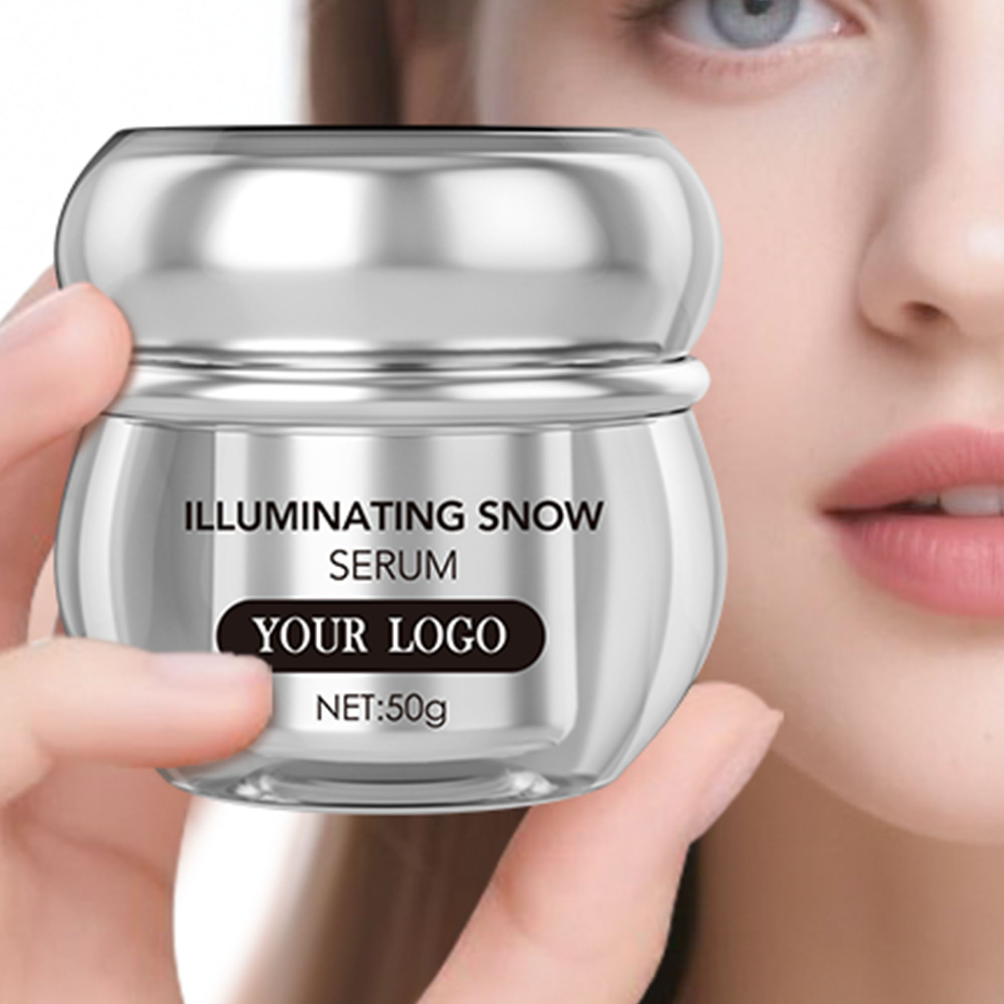 Private Label High-Efficacy Active Ingredients Illuminating Snow Cream Advanced Formulation for Full-Spectrum Melanin Cream