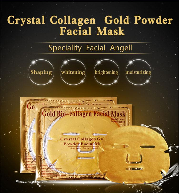 2025 Brand New Collagen Crystal Gold Facial Mask Premium Face &amp; Body Care Product