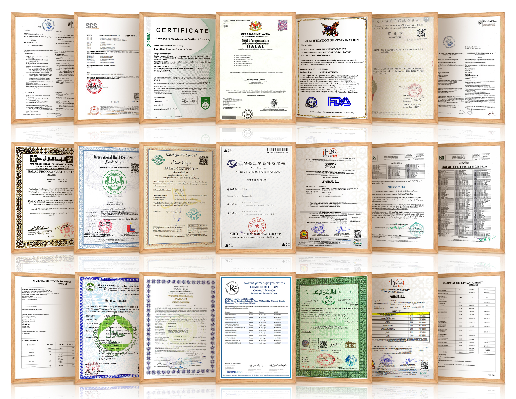 Certifications