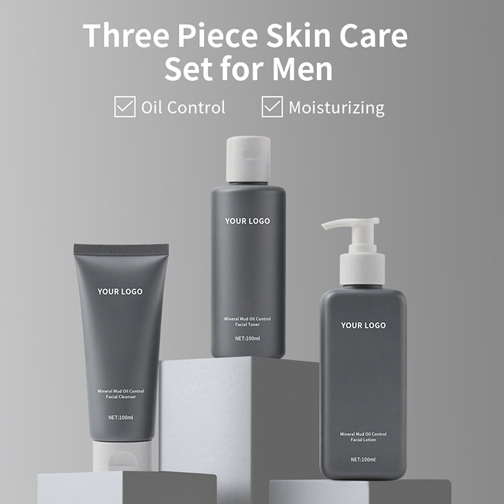 Advanced Vegan Mens Skin Care Set Manufacturer Repairing and Moisturizing Formula Professional Private Label Contract Factory