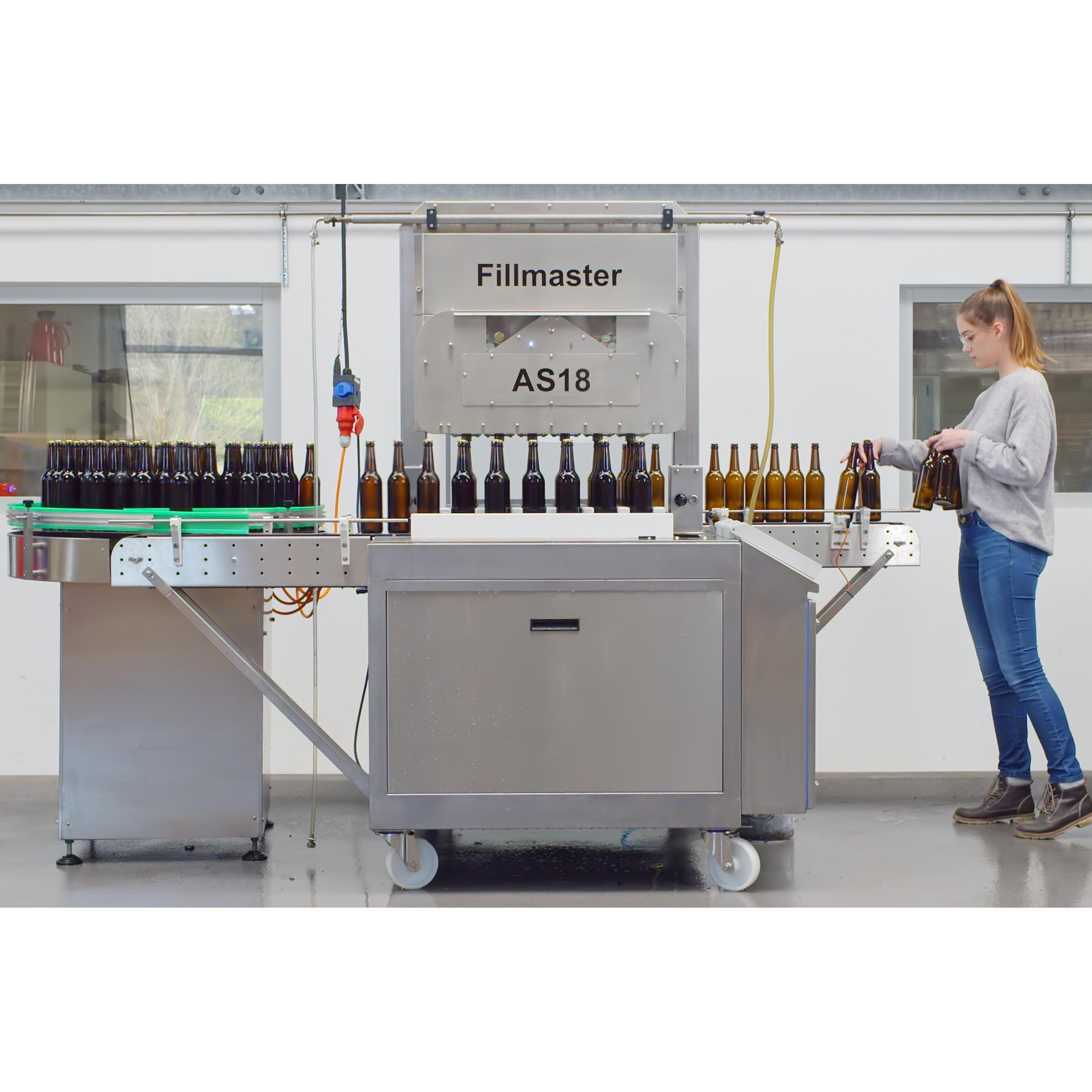 Automatic Bottle Filler Fillmaster AS18