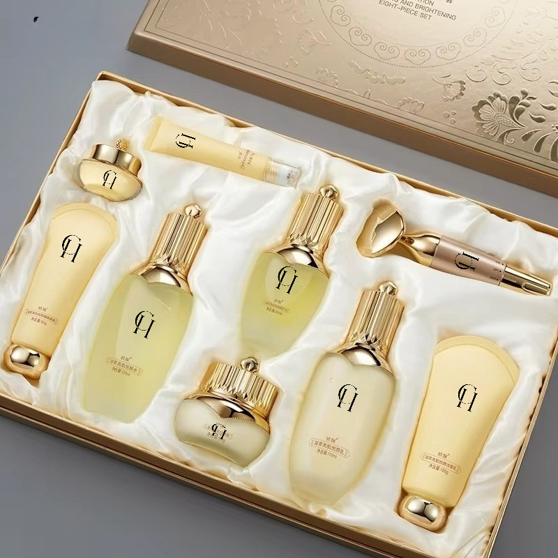 ODM OEM Whitening Set Skincare Set Concentrated Brightening Anti-Aging Revitalizing Skincare Set