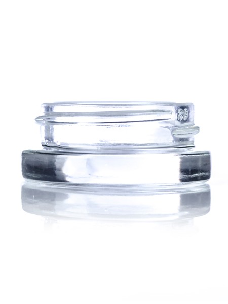 Manufacturer 5ml 7ml 9ml Child Proof Square Round Jar Airtight Concentrate Container Glass Cr Lids Jars With Stickers