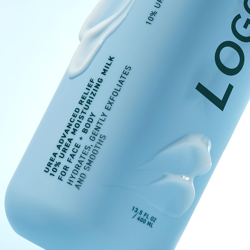 Private Label Urea Advanced Relief Moisturizing Milk Face And Body Moisturizer Glycerin, And Niacinamide Smooth And Tone