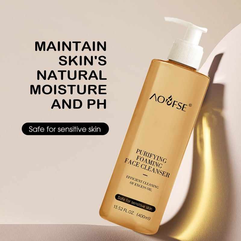 Oem/Private Label Facial Cleansers Nicotinamide Foaming Whitening Bright Beauty Face Wash