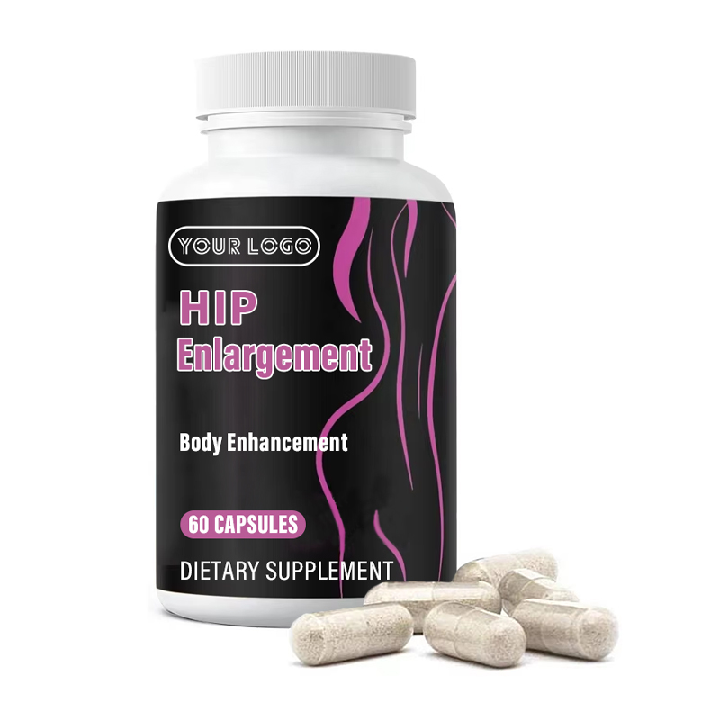 Custom OEM Body Enhancement Hip Enlargement Capsules Hip Enhancement Capsules Curve Hip and Big Butt Booster Pills