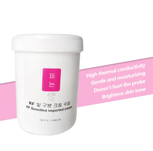 Professional Salon Therapy Ultrasonic Massage Gel Anti-Aging &amp; Anti-Wrinkle Face RF Conductive Slim Cream for Body Application
