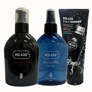 Private Label Men's Face Skin Care Set OEM ODM Korea Manufacture Hyaluronic Acid Herbal Moisturizing Oil Control Anti-Wrinkle