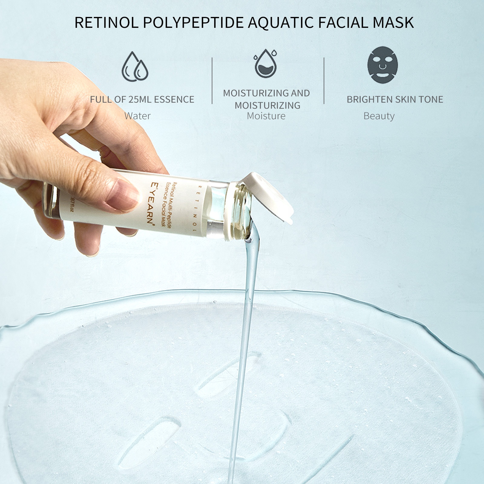 AESTHTANY Retinol Multi Peptides Korean Skin Care 11-Pieces Anti-Aging Hydration Luxury Face Care System Premium Beauty Skincare