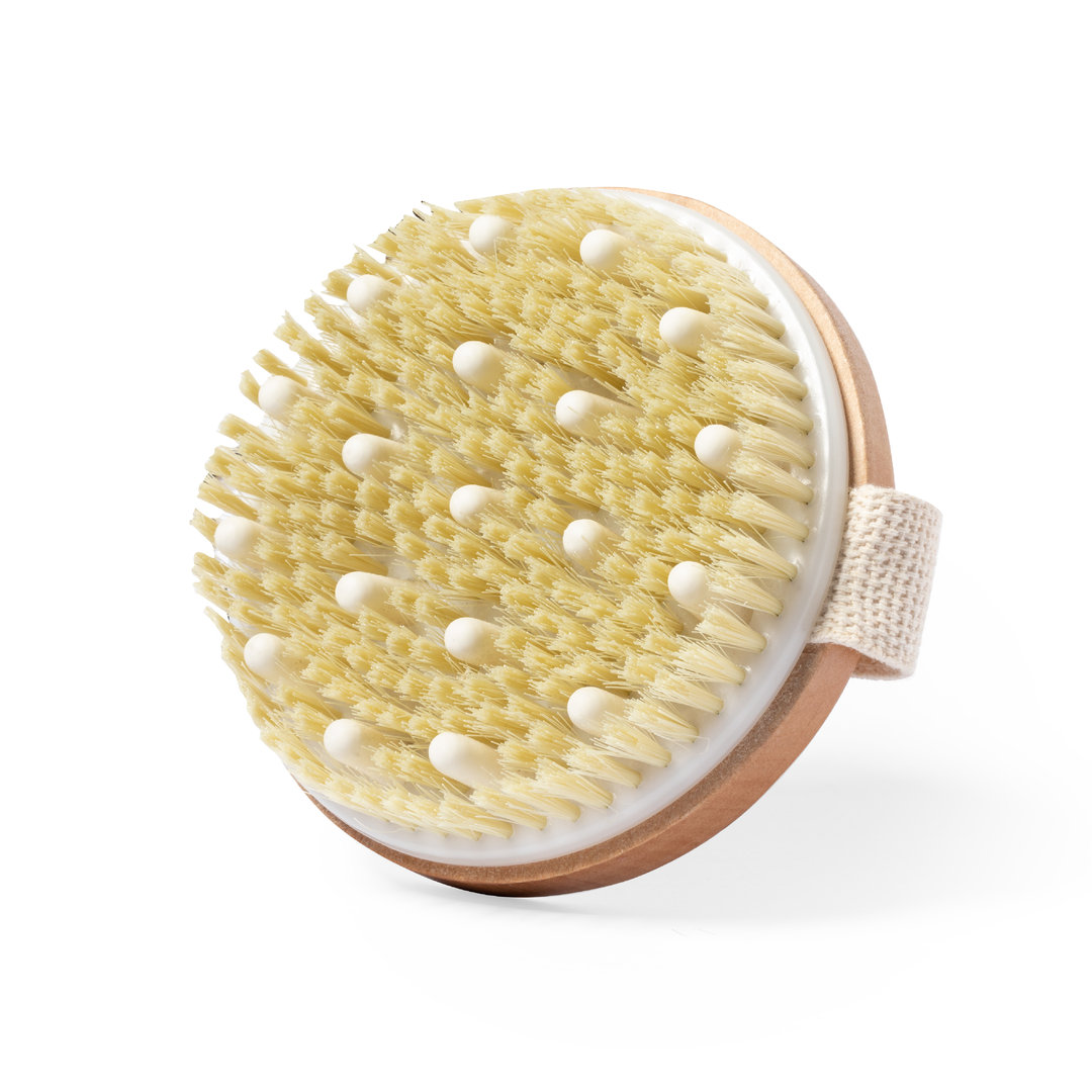Binore Exfoliating Massage Brush Side Angle