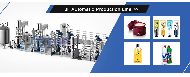 Vacuum Emulsifying Mixer Machine