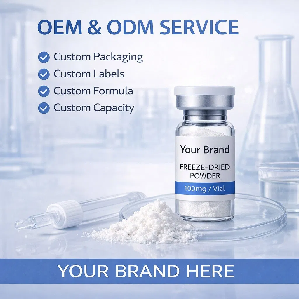 Niacinamide Freeze Dried Powder Serum Private Label Skincare for Premium Brands