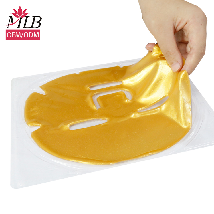 MLB Custom Spa Facial Mask Korea Hydrating Facemask Best Jelly Hyaluronic Acid Magnetic Nano Gold Gel Face Mask for Face Care