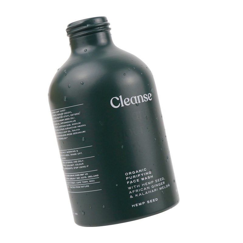 Luxury Matte Metal Cosmetic Shampoo Aluminum Pump Bottle 100ml 150ml 200ml 250ml 300ml 350ml 500ml