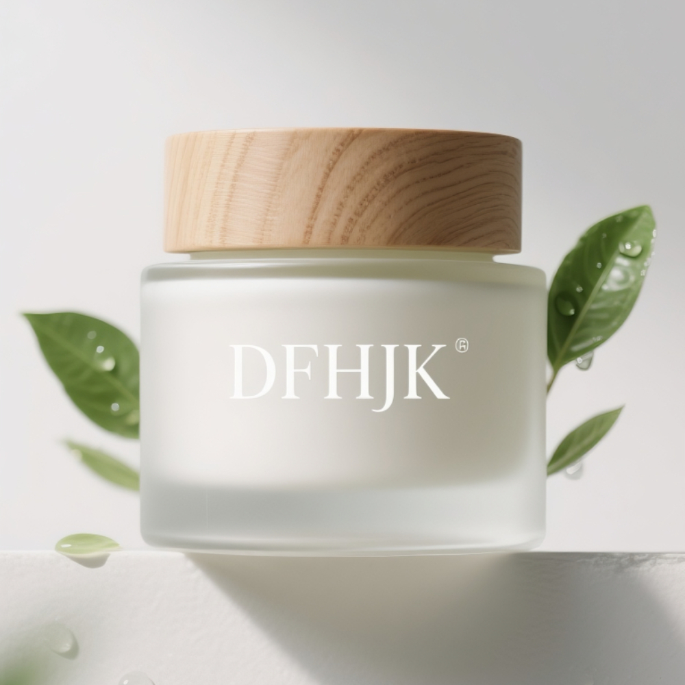 Eco Friendly Customize Manufacturer Frosted Green Nourishing Scrub Skincare Body Cream Cosmetics Packaging Portable 30g 50g 100g