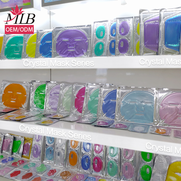 MLB Custom Spa Facial Mask Korea Hydrating Facemask Best Jelly Hyaluronic Acid Magnetic Nano Gold Gel Face Mask for Face Care