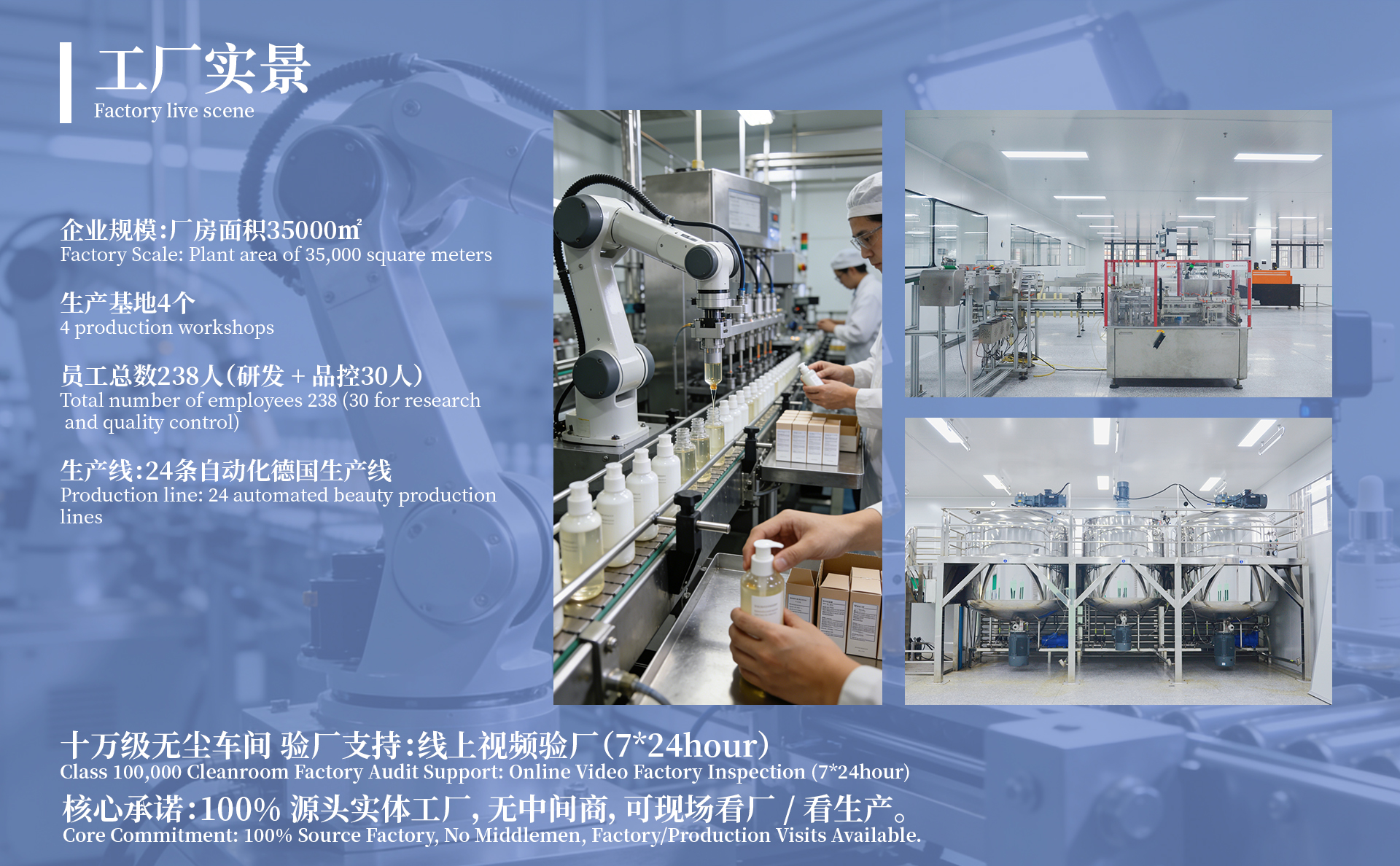 OEM Peptide Serum Multi Action Concentrate Custom Skincare Formulation Wholesale High Purity Anti Aging Care